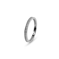 Anneau Bliss Femme in Or blanc Diamante 0.21 Ct 20106319 - 20106319